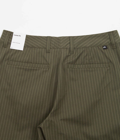 Nike SB Dri-FIT Pinstripe Chino Pants - Cargo Khaki