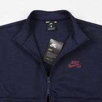 Nike SB Dri-FIT Track Jacket - Obsidian / Team Red / Obsidian / Team Red thumbnail