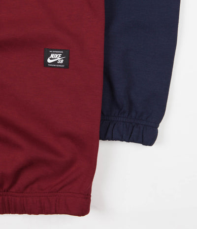 Nike SB Dri-FIT Track Jacket - Obsidian / Team Red / Obsidian / Team Red