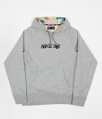 Nike SB Dry Everett Hoodie - Dark Grey Heather / Black