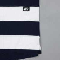 Nike SB Dry Striped Polo Shirt - Obsidian / Obsidian thumbnail