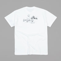Nike SB Duder T-Shirt - White / Black thumbnail