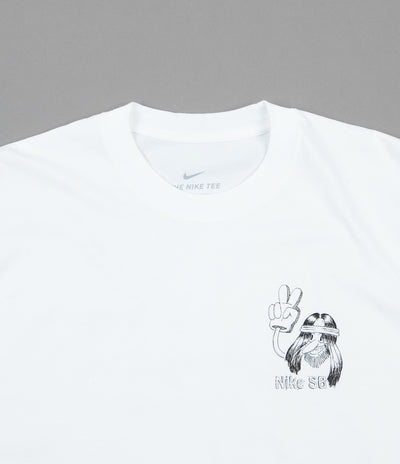 Nike SB Duder T-Shirt - White / Black