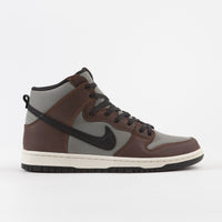 Nike SB Dunk High Pro Shoes - Baroque Brown / Black - Jade Horizon thumbnail