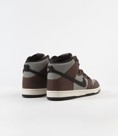 Nike SB Dunk High Pro Shoes - Baroque Brown / Black - Jade Horizon