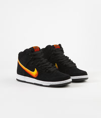 Nike sb dunk high pro truck it shoes (black university gold) shop