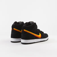 Sb dunk high pro black/team shop orange