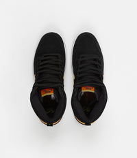 Sb dunk high pro truck it shoes (black university gold) online