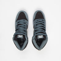 Nike SB Dunk High Pro Shoes - Mineral Slate / Sail - Black - White thumbnail