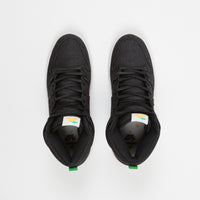 Nike SB Dunk High TRD Momofuku QS Shoes - Black / Black - White - Laser Orange thumbnail