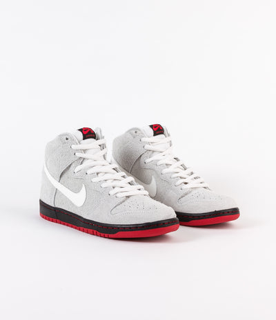 Nike SB Dunk High TRD QS Shoes - Summit White / Summit White - Black
