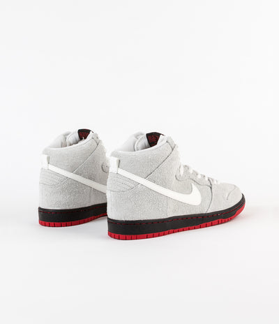 Nike SB Dunk High TRD QS Shoes - Summit White / Summit White - Black