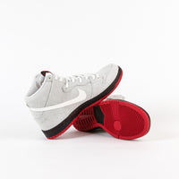 Nike SB Dunk High TRD QS Shoes - Summit White / Summit White - Black thumbnail