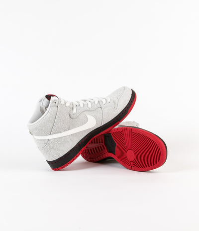 Nike SB Dunk High TRD QS Shoes - Summit White / Summit White - Black