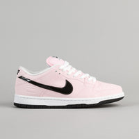 Nike SB Dunk Low Elite Shoes - Prism Pink / Black - White thumbnail