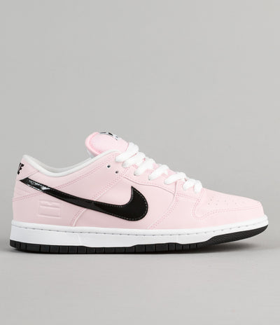 Nike SB Dunk Low Elite Shoes - Prism Pink / Black - White