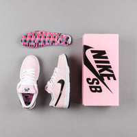 Nike SB Dunk Low Elite Shoes - Prism Pink / Black - White thumbnail