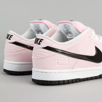 Nike SB Dunk Low Elite Shoes - Prism Pink / Black - White thumbnail