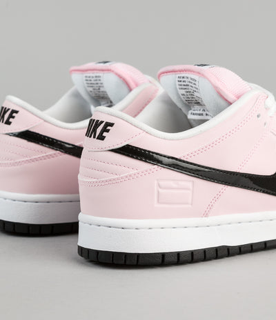 Nike SB Dunk Low Elite Shoes - Prism Pink / Black - White
