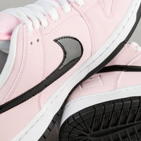 Nike SB Dunk Low Elite Shoes - Prism Pink / Black - White thumbnail