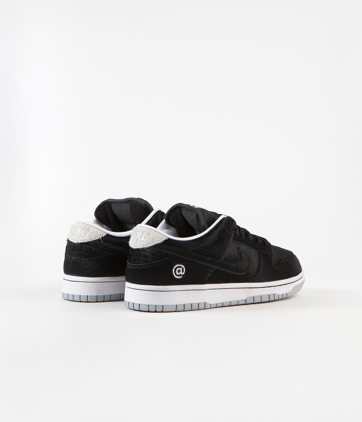 Nike SB Dunk Low OG Medicom Shoes Black Black White Flatspot
