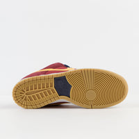 Nike SB Dunk Low Pro 'Barcelona' Shoes - Navy / University Gold - Gym Red - Court Blue thumbnail