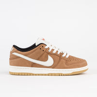 Nike SB Dunk Low Pro Orange Label Shoes - Dark Russet / Sail - Dark Russet - Black thumbnail