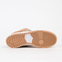 Nike SB Dunk Low Pro Orange Label Shoes in Light Cognac and Light Cognac and White - Light Cognac thumbnail