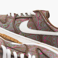 Nike SB Dunk Low Pro Premium 'Paisley' Shoes in Cacao Wow and Summit White and Rough Green thumbnail