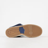 Nike SB Dunk Low Pro Premium 'Sashiko' Shoes in Mystic Navy and Sail and Mystic Navy thumbnail