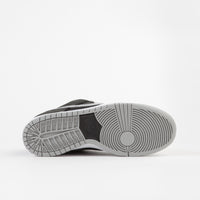 Nike SB Dunk Low Pro Shoes - Black / Medium Grey - Black - White thumbnail