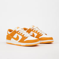 Nike SB Dunk Low Pro Shoes - Circuit Orange / Circuit Orange / Sail thumbnail