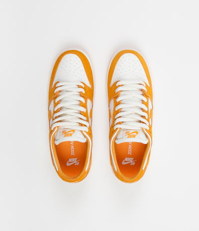 Nike SB Dunk Low Pro Shoes - Circuit Orange / Circuit Orange / Sail