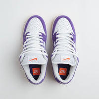 Nike SB Dunk Low Pro Shoes - Court Purple / Court Purple - White thumbnail