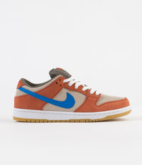 Nike SB Dunk Low Pro Shoes - Dusty Peach / Photo Blue - Desert Ore