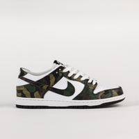 Nike SB Dunk Low Pro Shoes - Legion Green / Legion Green - White - Black thumbnail