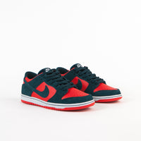 Nike SB Dunk Low Pro Shoes - Nightshade / Nightshade - Chile Red thumbnail