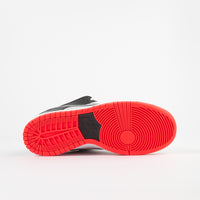 Nike SB Orange Label Dunk Low Pro Shoes - Neutral Grey / Cool Grey - Black - Infrared thumbnail
