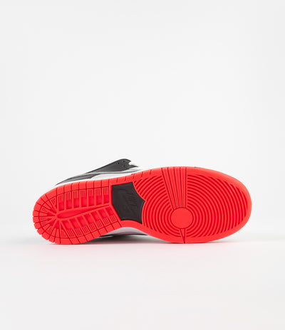 Nike SB Orange Label Dunk Low Pro Shoes - Neutral Grey / Cool Grey - Black - Infrared