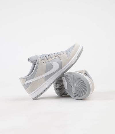 Nike SB Dunk Low TRD Shoes - Summit White / White - Wolf Grey - White