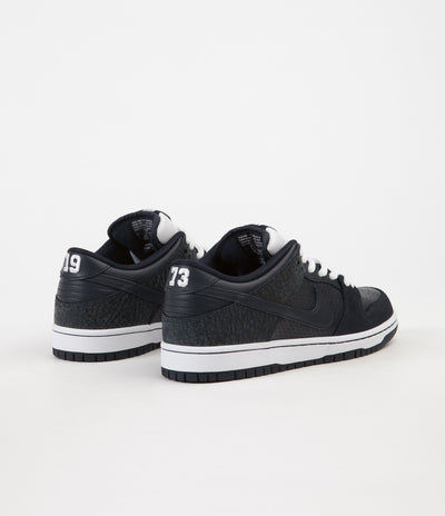 Nike SB Dunk Low TRD Murasaki Shoes - Dark Obsidian / Dark Obsidian - White