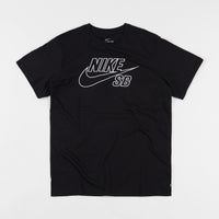 Nike SB Embroidered Logo T-Shirt - Black / White thumbnail