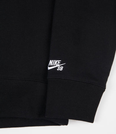 Nike SB Everett Crewneck Sweatshirt - Black / Black / White / White