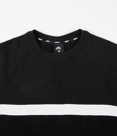 Nike SB Everett Crewneck Sweatshirt - Black / Black / White / White