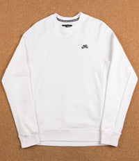 Nike SB Everett Crewneck Sweatshirt - White / Anthracite