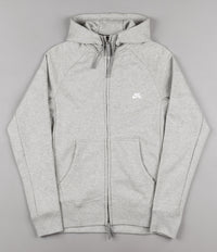 Nike SB Everett Hooded Sweatshirt - Dark Grey / Heather