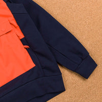 Nike SB Everett Hooded Sweatshirt - Max Orange / Obsidian / Obsidian thumbnail