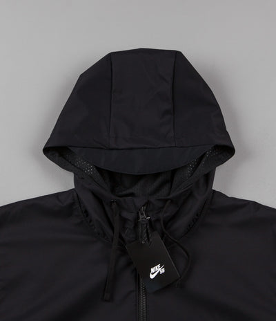 Nike SB Everett Hoodie Jacket - Black / Black / Black