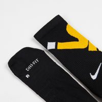 Nike SB Everyday Max Lightweight Crew Socks (3 Pair) - Black / White / Red thumbnail