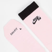 Nike SB Everyday Max Lightweight Crew Socks (3 Pair) - Green / Multicolour thumbnail